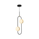 Mini Pendants Glass Down by Alora ( 452 | PD302002MBBG Tagliato ) 