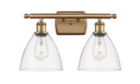 Bathroom Fixtures Two Lights by Innovations ( 405 | 516-2W-BB-GBD-752-LED Ballston ) 