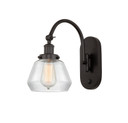 Sconces Single Glass by Innovations ( 405 | 918-1W-OB-G172-LED Franklin Restoration ) 