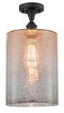 Semi-Flush Mts. Drum Shade by Innovations ( 405 | 516-1C-OB-G116-L Ballston ) 
