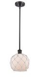 Mini Pendants Glass Down by Innovations ( 405 | 516-1S-OB-G121-8RW-LED Ballston ) 