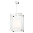 Foyer/Hall Lanterns Glass w/Frame by Hudson Valley ( 70 | 4132-PN Achilles ) 