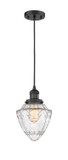 Mini Pendants Glass Down by Innovations ( 405 | 201C-BK-G664-7 Franklin Restoration ) 
