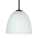 Mini Pendants Glass Down by Besa ( 74 | 1BT-757207-BK Besa Sasha Pendant ) 