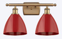 Bathroom Fixtures Two Lights by Innovations ( 405 | 516-2W-BB-MBD-75-RD Ballston ) 