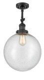 Semi-Flush Mts. Directional by Innovations ( 405 | 201F-BK-G204-12 Franklin Restoration ) 