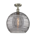 Semi-Flush Mts. Glass Down by Innovations ( 405 | 516-1C-SN-G1213-14SM Ballston ) 