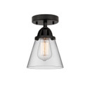 Semi-Flush Mts. Cage by Innovations ( 405 | 288-1C-BK-G62 Nouveau 2 ) 