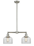 Mid. Chandeliers Glass Down by Innovations ( 405 | 209-SN-G72 Franklin Restoration ) 