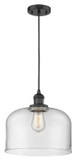 Mini Pendants Cable by Innovations ( 405 | 201C-BK-G72-L-LED Franklin Restoration ) 