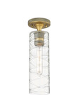 Semi-Flush Mts. Glass Down by Innovations ( 405 | 434-1F-BB-G434-12DE Downtown Urban ) 