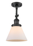 Semi-Flush Mts. Glass Down by Innovations ( 405 | 201F-BK-G41 Franklin Restoration ) 