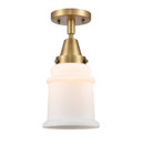 Flush Mounts Glass Down by Innovations ( 405 | 447-1C-BB-G181-LED Caden ) 