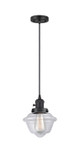 Mini Pendants Glass Down by Innovations ( 405 | 201CSW-BK-G532-LED Franklin Restoration ) 