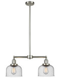 Mid. Chandeliers Glass Down by Innovations ( 405 | 209-SN-G74-LED Franklin Restoration ) 