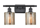 Bathroom Fixtures Two Lights by Innovations ( 405 | 516-2W-BK-G116-LED Ballston ) 