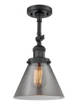 Semi-Flush Mts. Directional by Innovations ( 405 | 201F-BK-G43-LED Franklin Restoration ) 