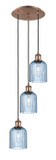 Mini Pendants 3 Light Cluster by Innovations ( 405 | 113B-3P-AC-G559-5BL Ballston ) 