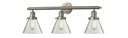Bathroom Fixtures Three Lights by Innovations ( 405 | 205-SN-G42 Franklin Restoration ) 