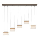 Linear/Island Multi-port/Cascade by Hubbardton Forge ( 39 | 136570-LED-STND-05-WD-YE0560 Cowbell ) 