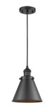 Mini Pendants Metal Shade by Innovations ( 405 | 201C-BK-M13-BK-LED Franklin Restoration ) 