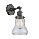 Sconces Single Glass by Innovations ( 405 | 203SW-OB-G192-LED Franklin Restoration ) 