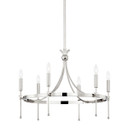 Large Chandeliers Candle by Hudson Valley ( 70 | 4327-PN Gates ) 