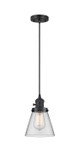 Mini Pendants Glass Down by Innovations ( 405 | 201CSW-BK-G62-LED Franklin Restoration ) 