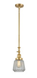 Mini Pendants Glass Down by Innovations ( 405 | 206-SG-G142-LED Franklin Restoration ) 
