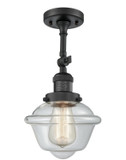 Semi-Flush Mts. Directional by Innovations ( 405 | 201F-BK-G532-LED Franklin Restoration ) 
