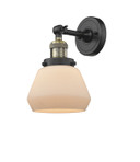 Sconces Single Glass by Innovations ( 405 | 203-BAB-G171-LED Franklin Restoration ) 