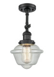Semi-Flush Mts. Directional by Innovations ( 405 | 201F-BK-G534-LED Franklin Restoration ) 