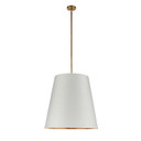 Pendants Fabric Shade by Alora ( 452 | PD311025VBWG Calor ) 