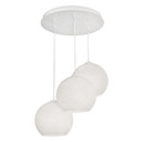 Mini Pendants 3 Light Cluster by AFX Lighting ( 162 | CLEP13WHRND3 Cleo ) 