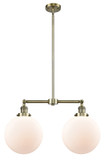 Linear/Island 2 Light Bar by Innovations ( 405 | 209-AB-G201-10-LED Franklin Restoration ) 