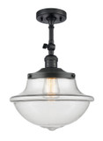 Semi-Flush Mts. Directional by Innovations ( 405 | 201F-BK-G542-LED Franklin Restoration ) 