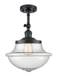 Semi-Flush Mts. Directional by Innovations ( 405 | 201F-BK-G544-LED Franklin Restoration ) 