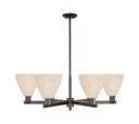Mid. Chandeliers Glass Up by Innovations ( 405 | 716-6CR-OB-NBD-75-NAT Arcadia ) 