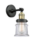 Sconces Single Glass by Innovations ( 405 | 203-BAB-G182S-LED Franklin Restoration ) 
