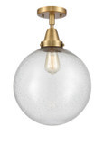 Flush Mounts Glass Down by Innovations ( 405 | 447-1C-BB-G204-12-LED Caden ) 
