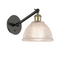 Sconces Single Glass by Innovations ( 405 | 317-1W-BAB-G422-LED Ballston ) 