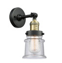 Sconces Single Glass by Innovations ( 405 | 203-BAB-G184S-LED Franklin Restoration ) 