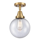 Flush Mounts Glass Down by Innovations ( 405 | 447-1C-BB-G204-8 Caden ) 