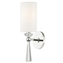 Sconces Single Candle by Hudson Valley ( 70 | 9951-PN Birch ) 