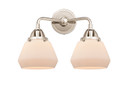 Bathroom Fixtures Two Lights by Innovations ( 405 | 288-2W-PN-G171 Nouveau 2 ) 