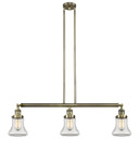 Linear/Island 3 Light Bar by Innovations ( 405 | 213-AB-G192-LED Franklin Restoration ) 