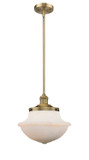 Pendants Glass Down by Innovations ( 405 | 201S-BB-G541-LED Franklin Restoration ) 