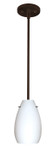Mini Pendants Glass Down by Besa ( 74 | 1TT-412607-BR Pera ) 