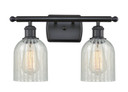 Bathroom Fixtures Two Lights by Innovations ( 405 | 516-2W-BK-G2511-LED Ballston ) 