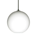 Mini Pendants Glass Down by Besa ( 74 | 1JC-COCO807-LED-BK Besa Coco 8 Pendant ) 